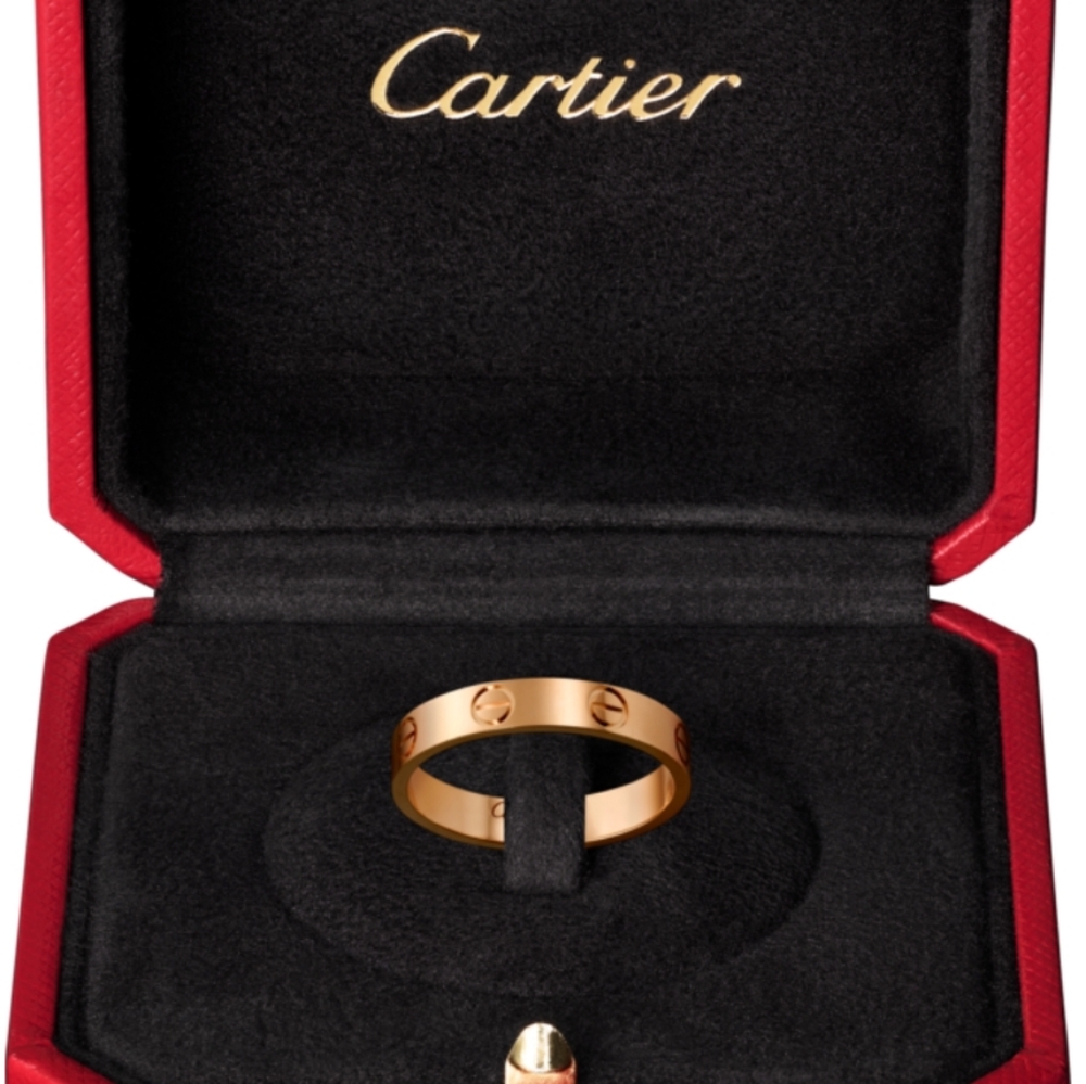 💎Cartier Love Wedding Band Pink Gold 💯